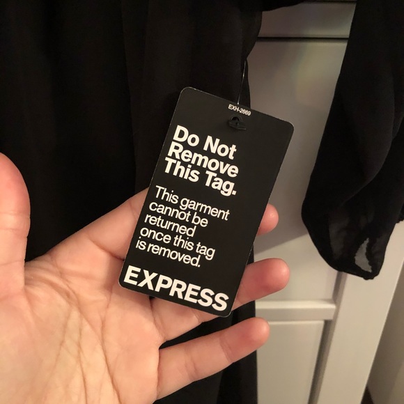 Women’s Express Black Dress - S - Picture 5 of 13
